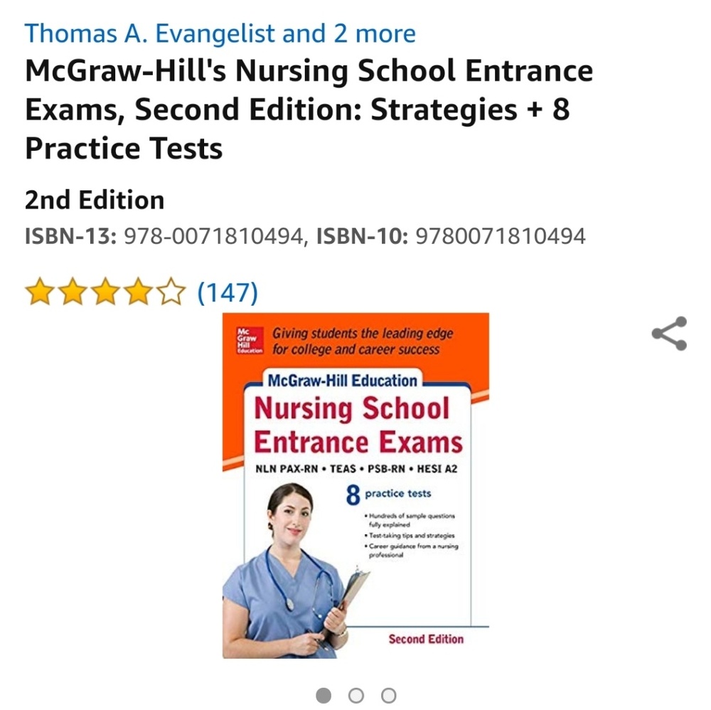 McGraw-Hill's Nursing School Entrance Exams